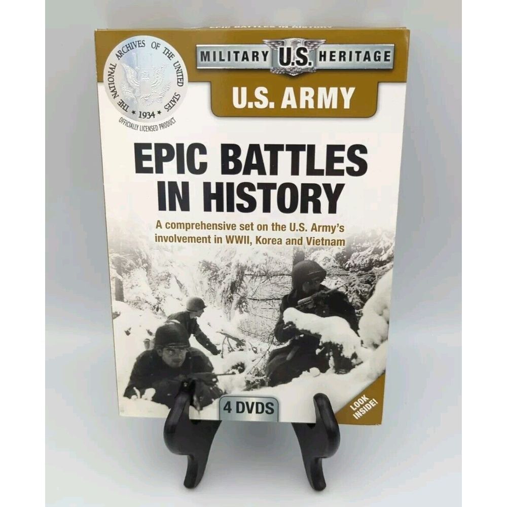 U.S. Army: Epic Battles in History (DVD, 2012, 4-Disc‎ Set)